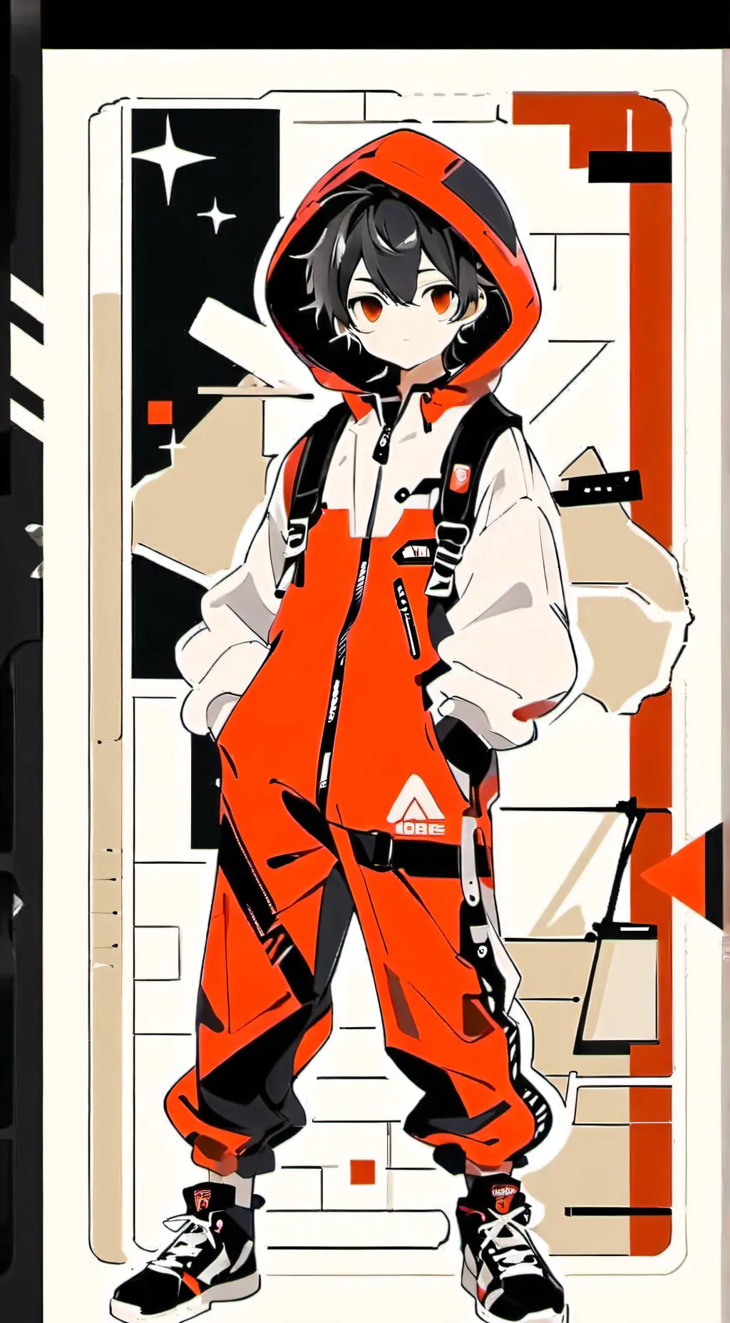 ai character: Cash (looping day) background