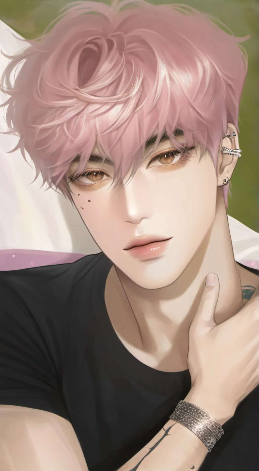 ai character: Cam  background