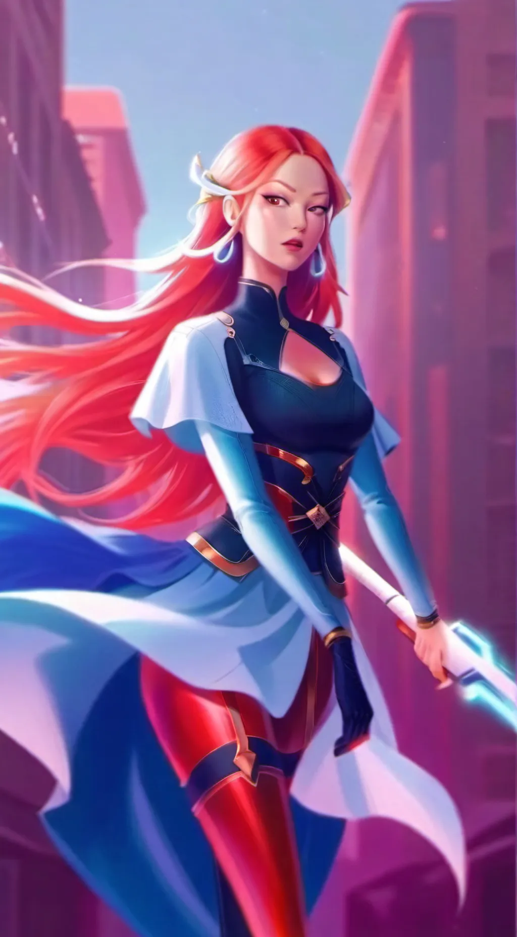 ai character: Mira background