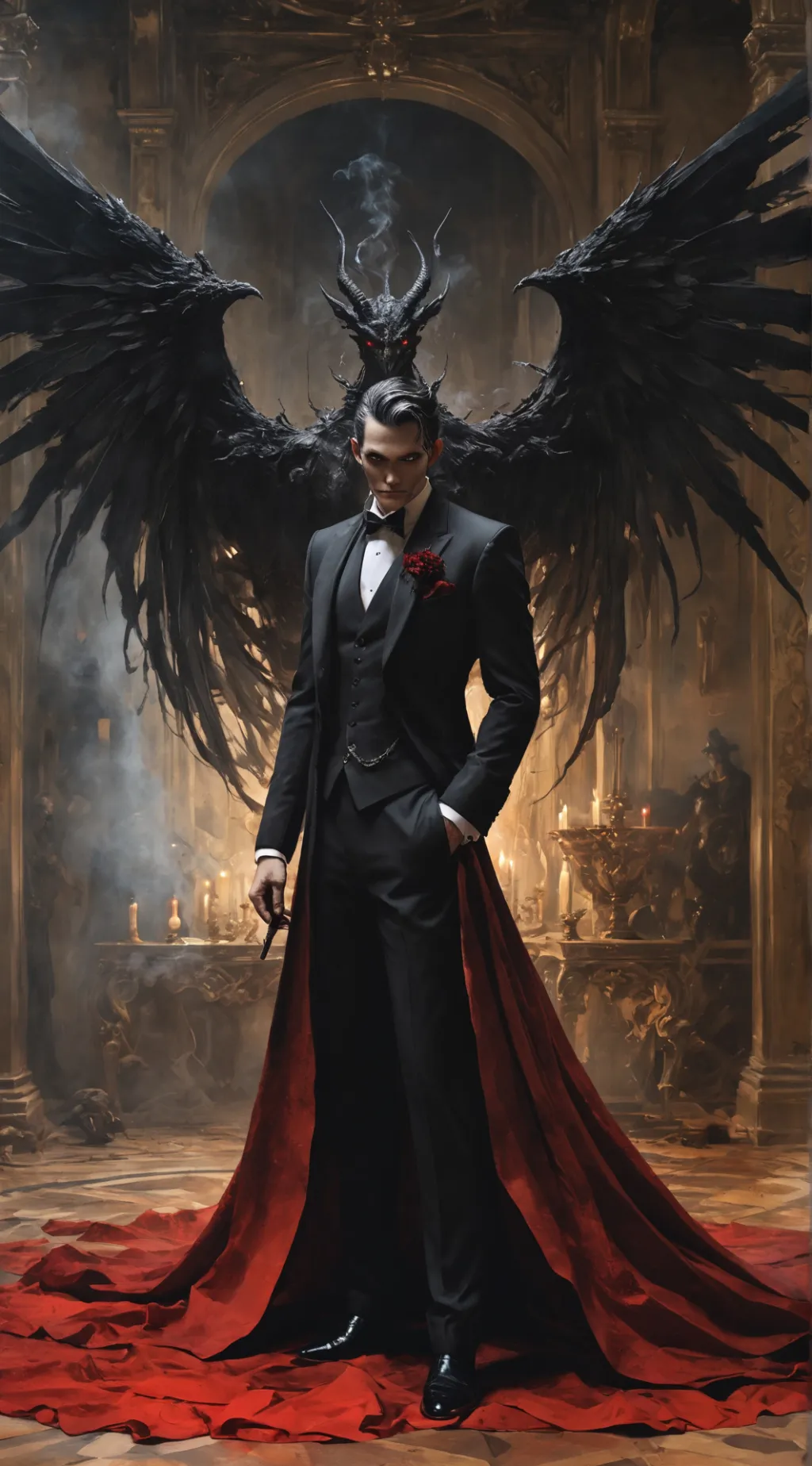 ai character: Lucien background