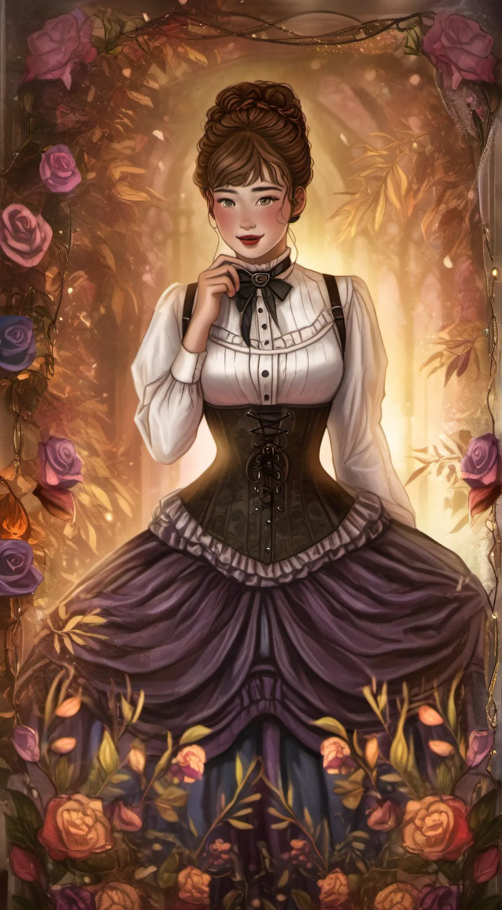 ai character: Bonnie  background