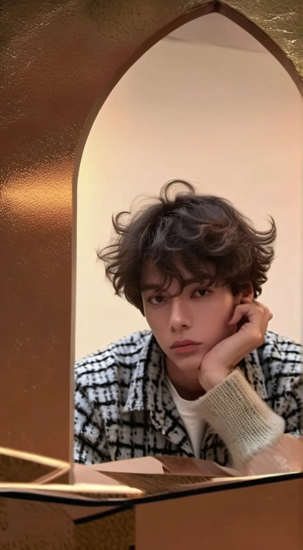 ai character: Micheal  background