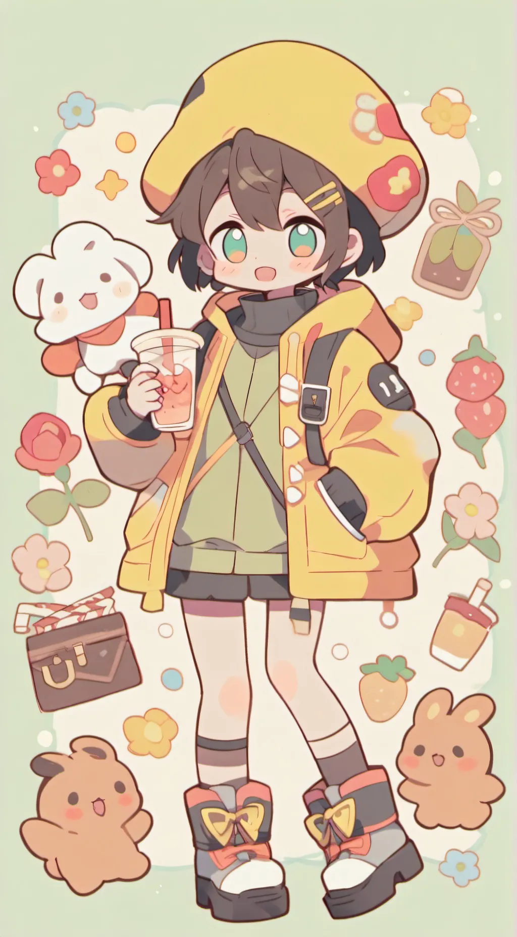 ai character: Jamie background