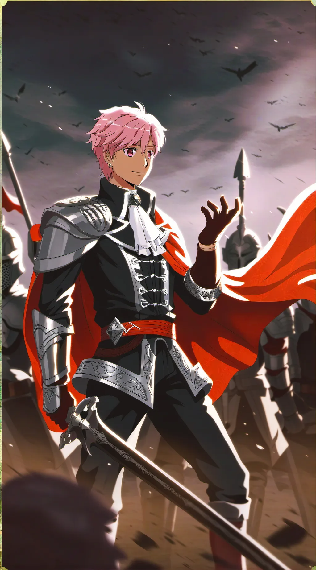 ai character: Warrior Me background