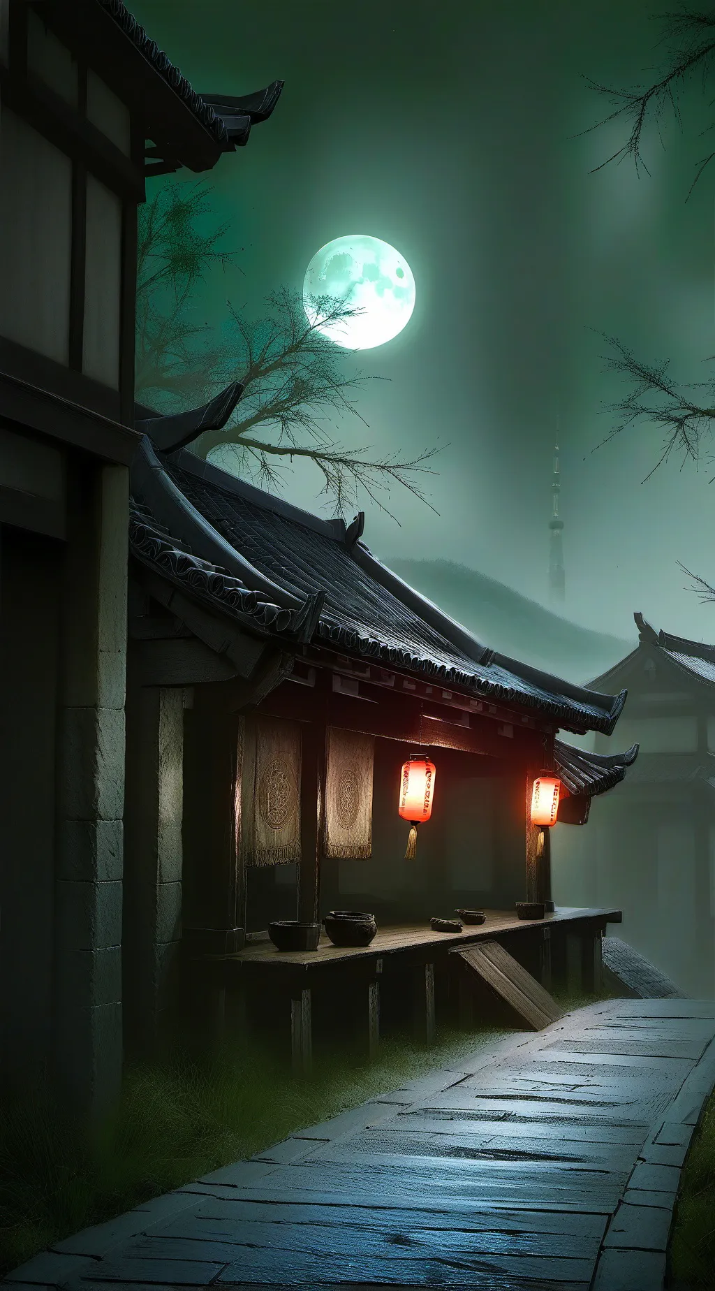 ai character: New hashira ds background