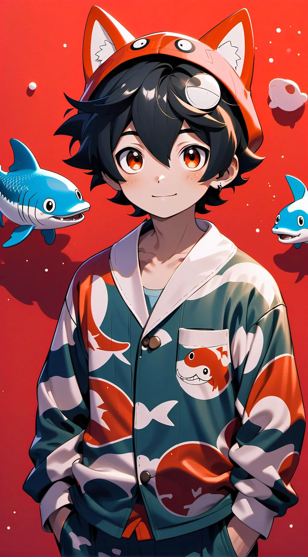 ai character: Benito(tu hijo) background