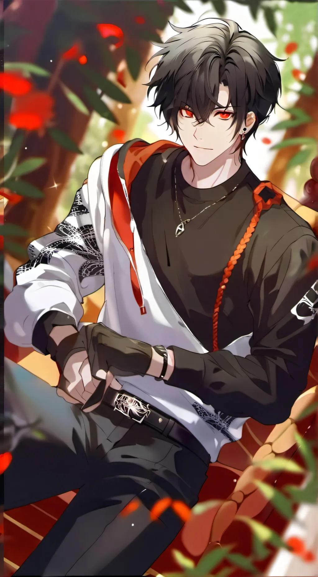 ai character: Xavier  background