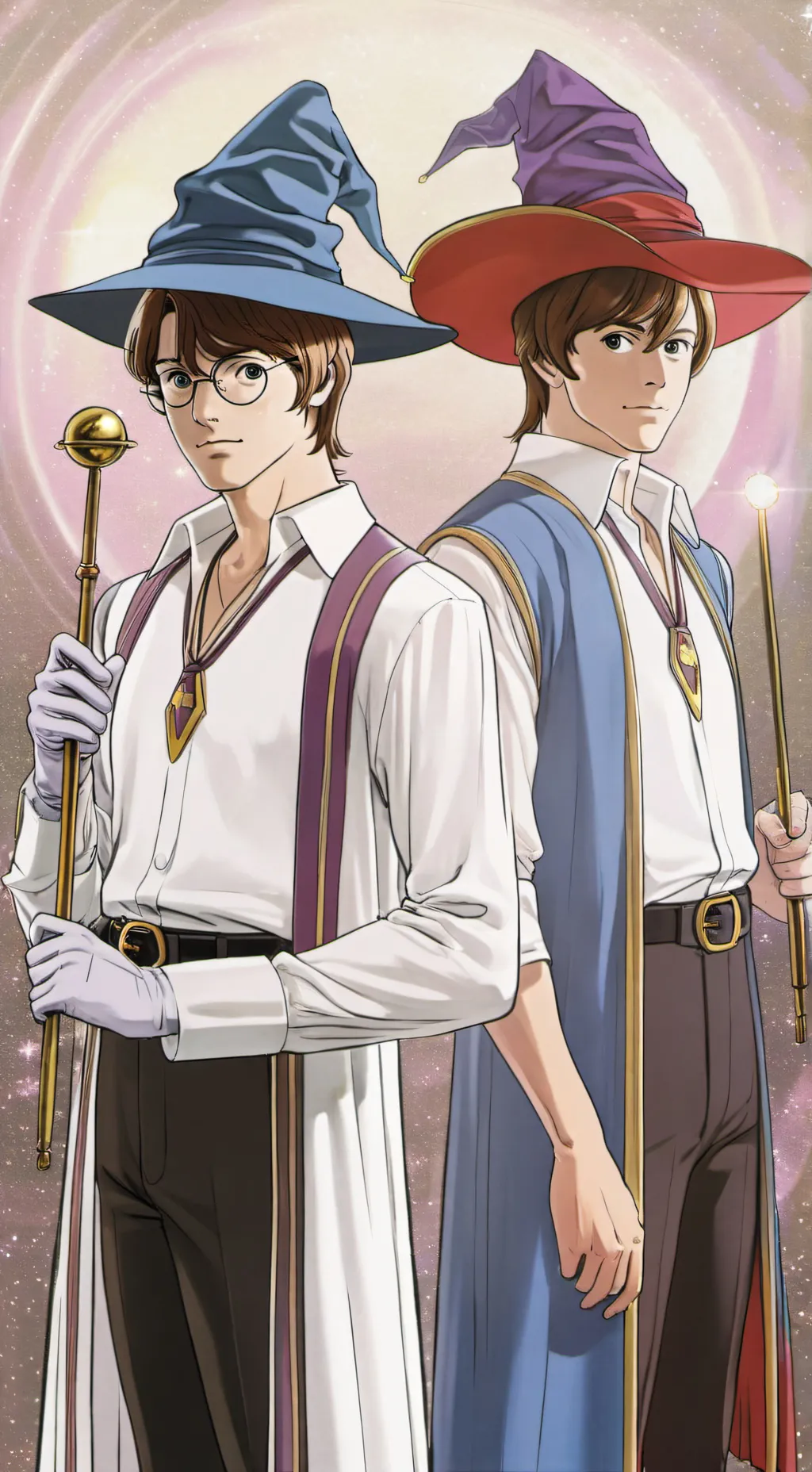 ai character: harry (Bl🏳️‍🌈) background