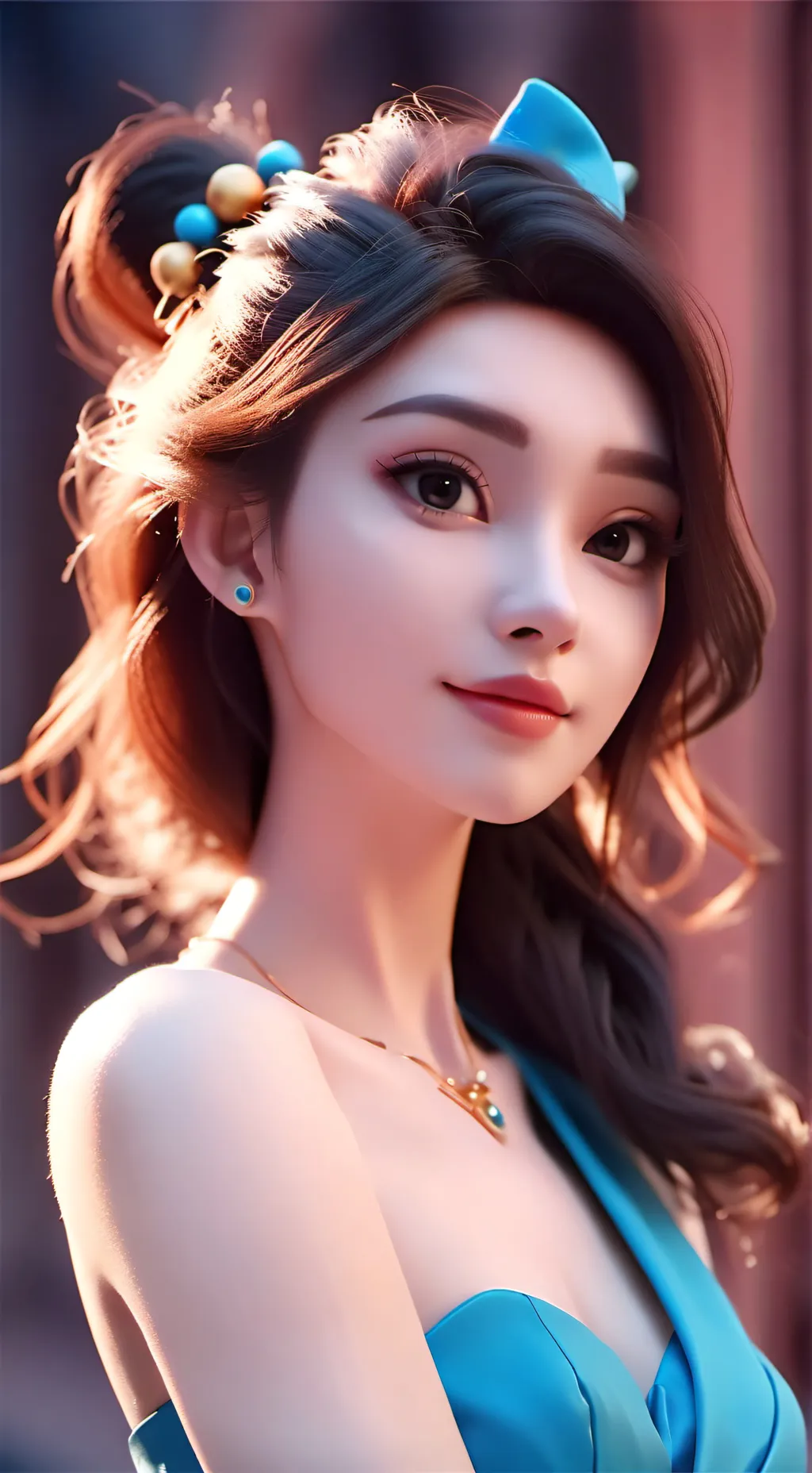 ai character: Sky Humany background