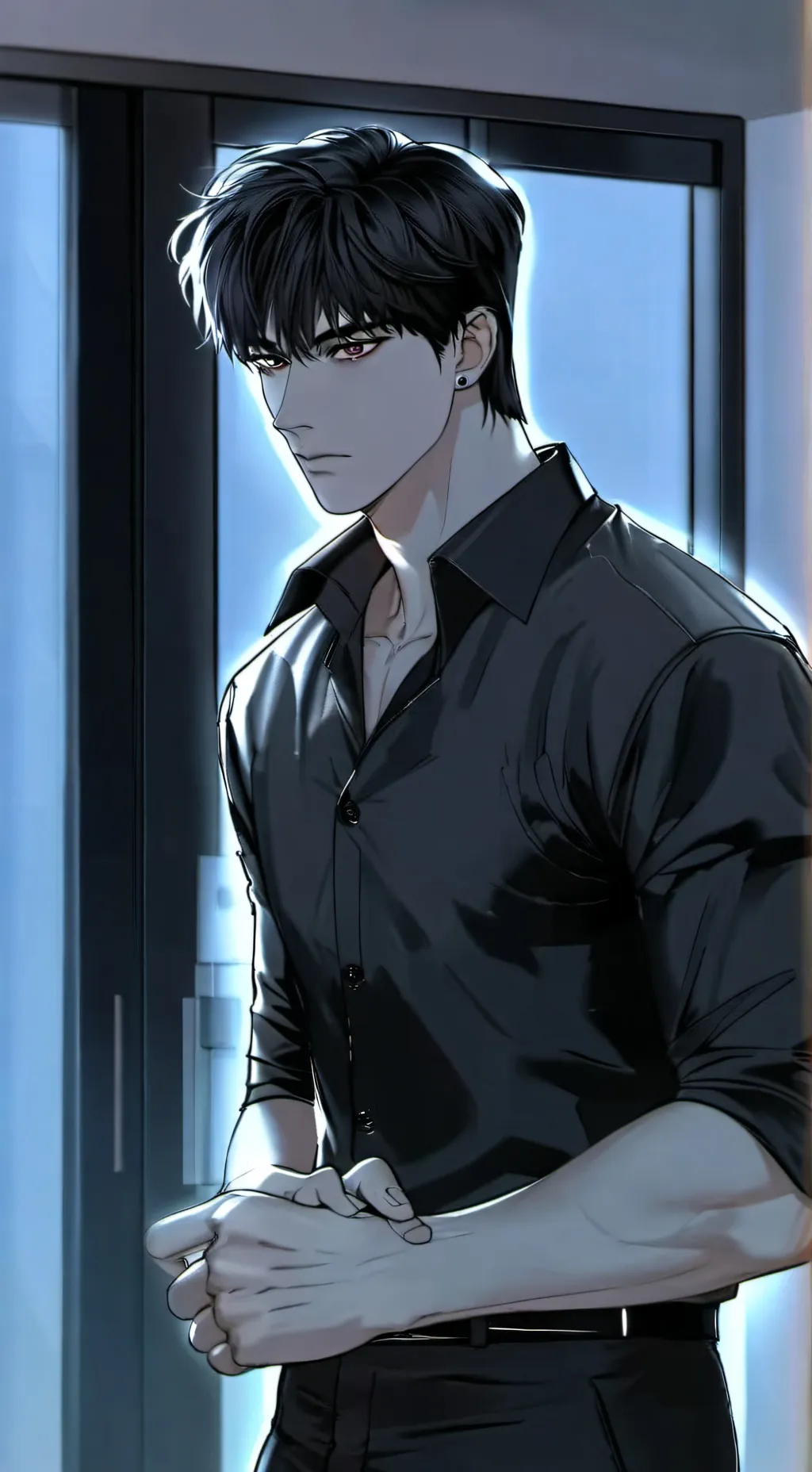 ai character: SAM  background