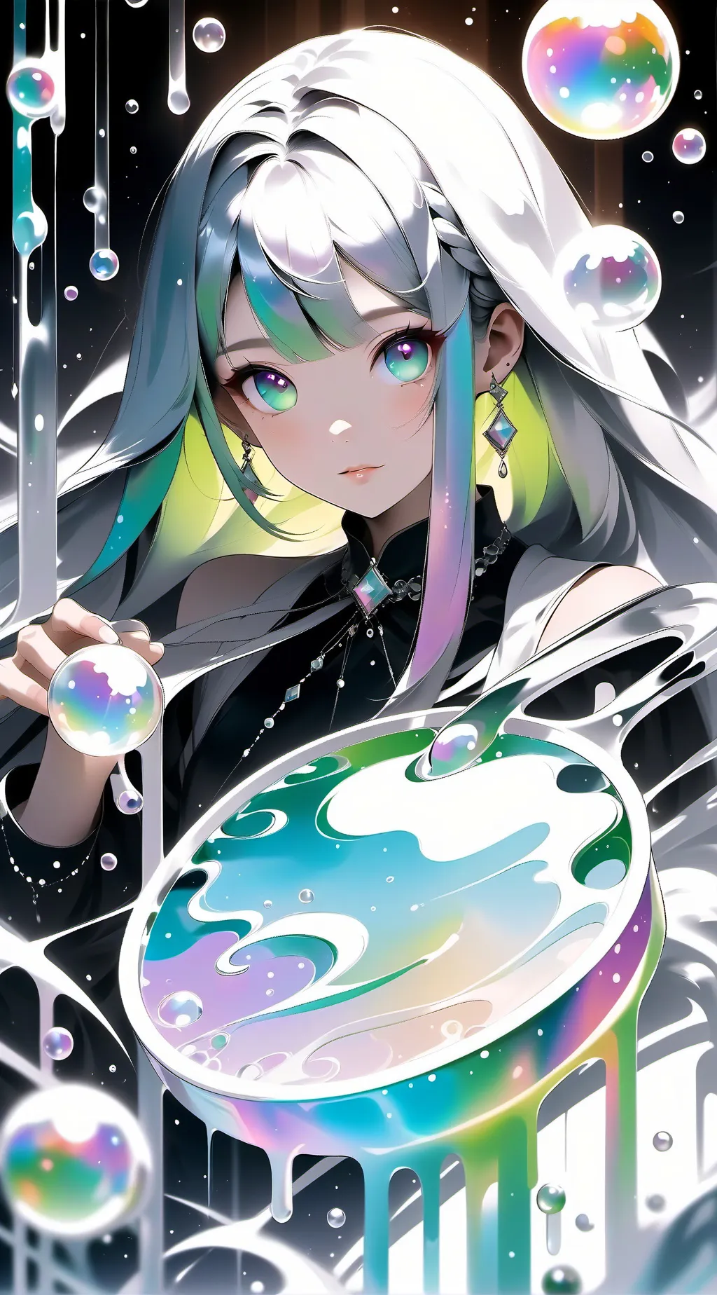 ai character: Мия background