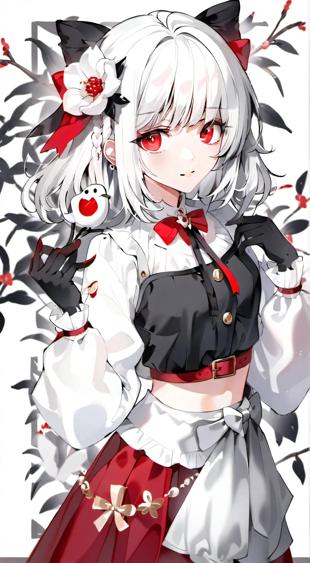 ai character: Marshmallow background