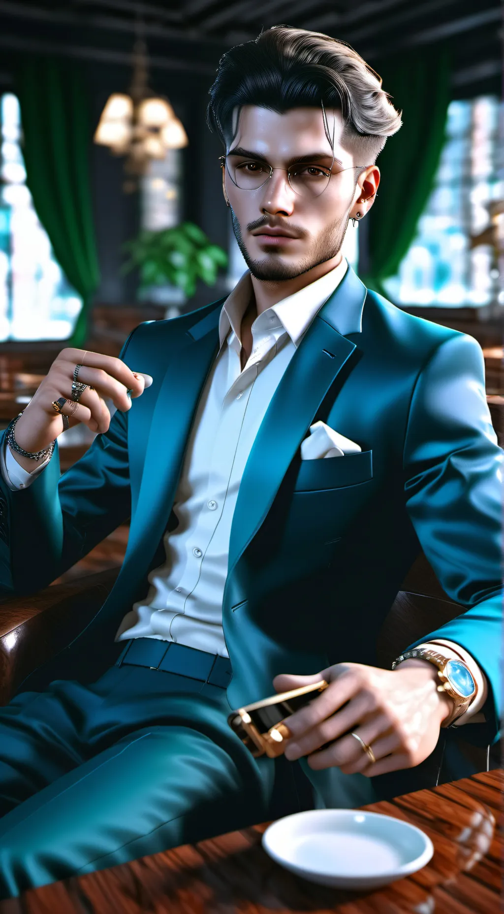 ai character: Mafia boyfriend background