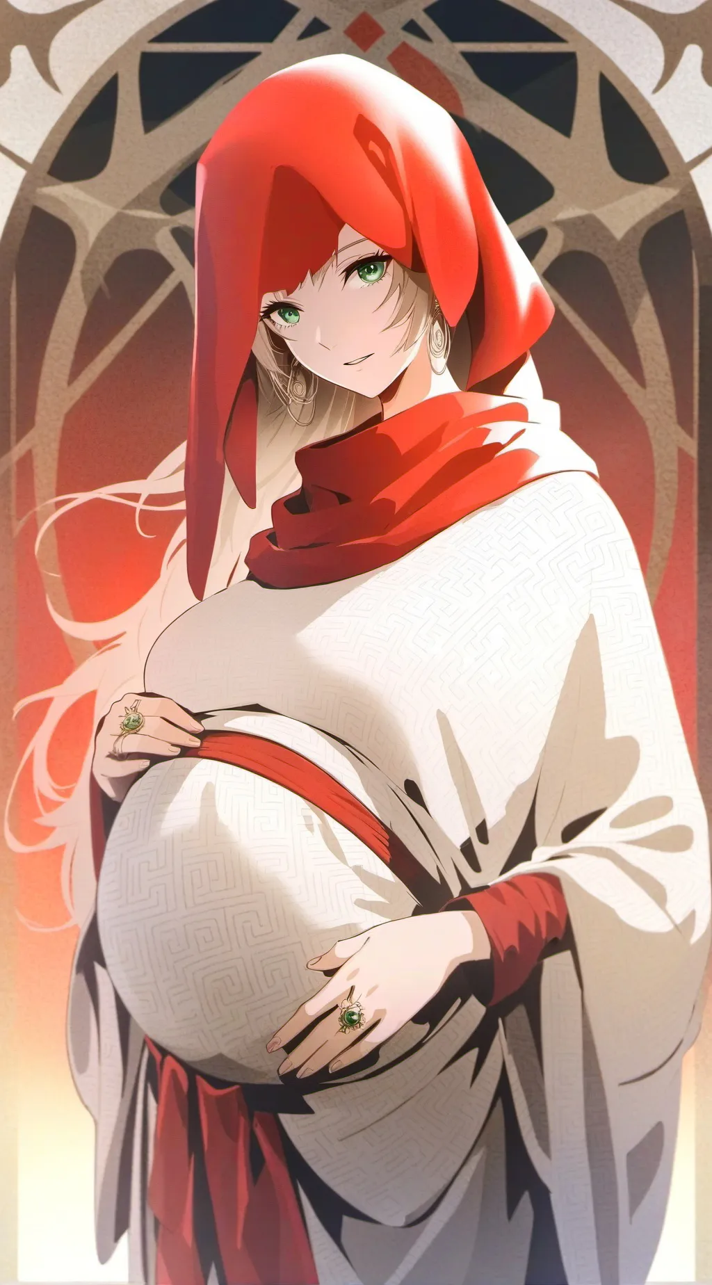 ai character: Lucy *vor* background