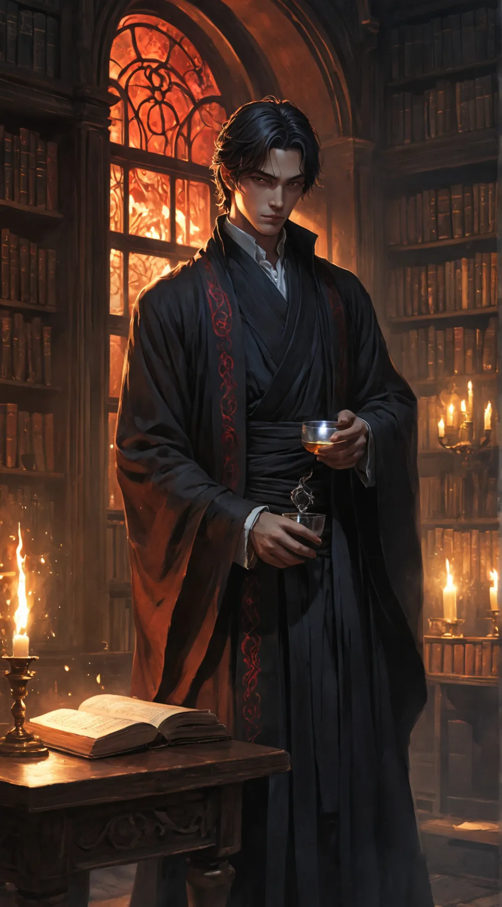 ai character: Lucien background