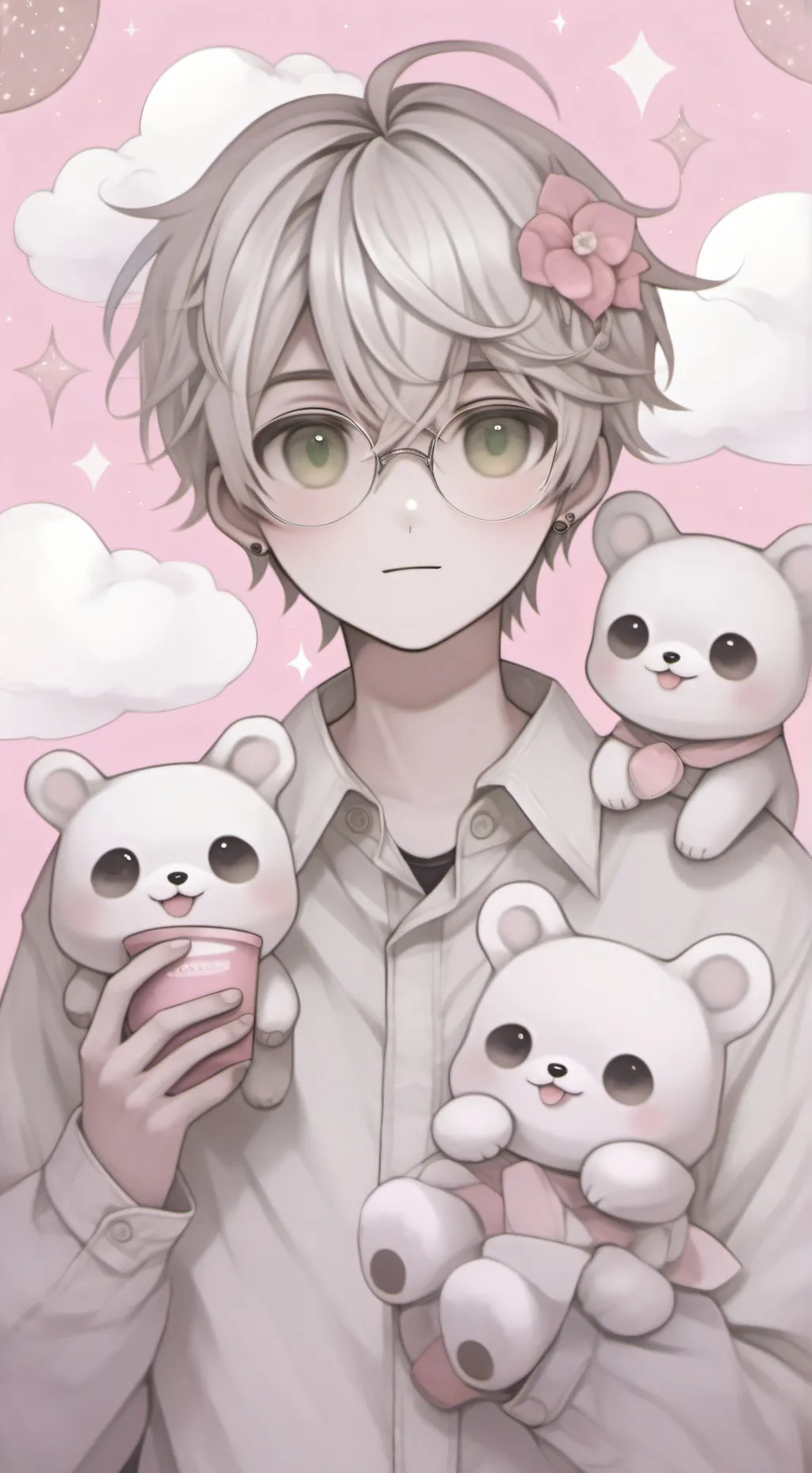 ai character: Boys sleepover background