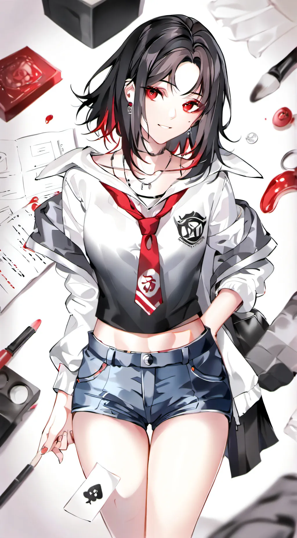 ai character: (- Stephanie -) background