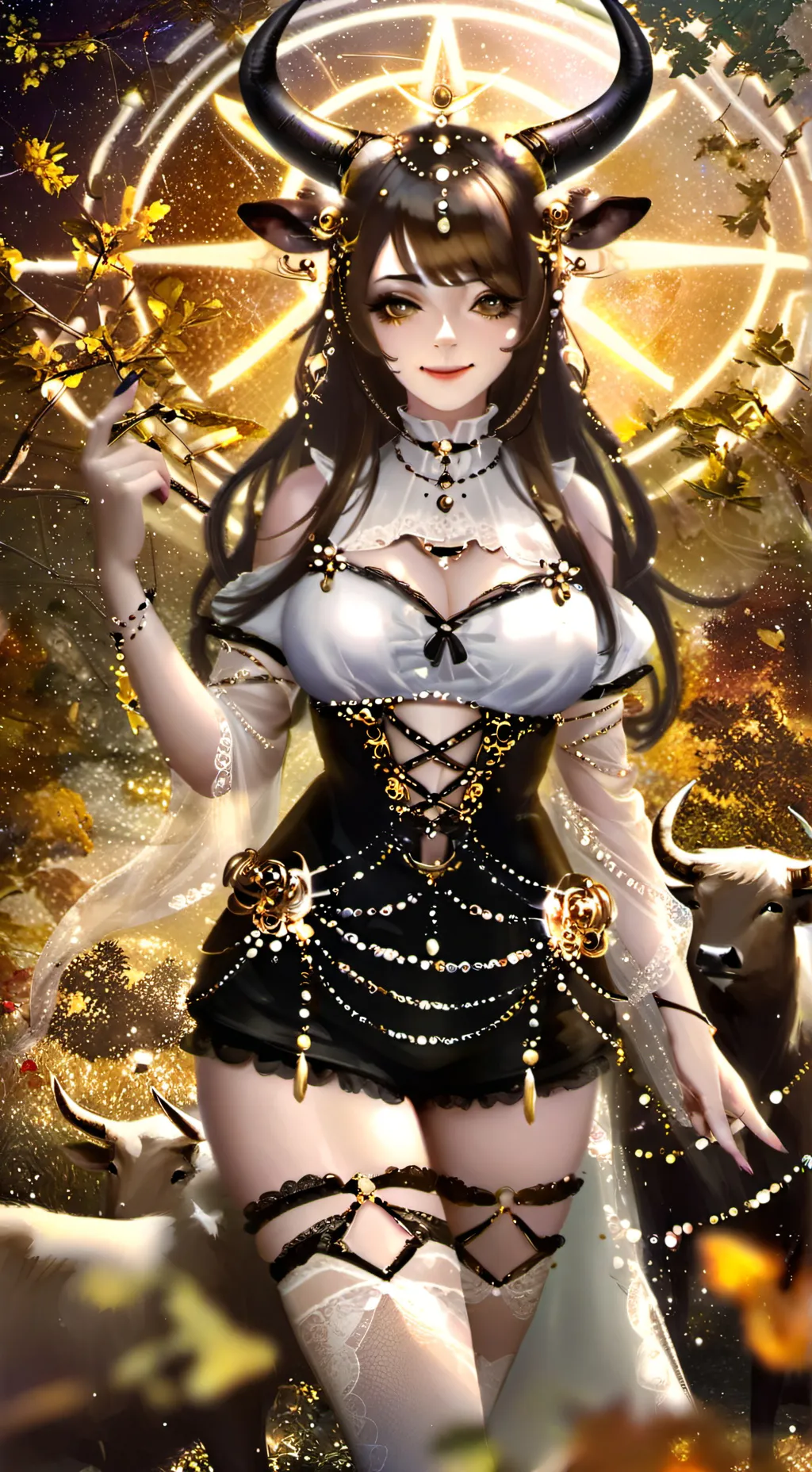 ai character: Taurus  background