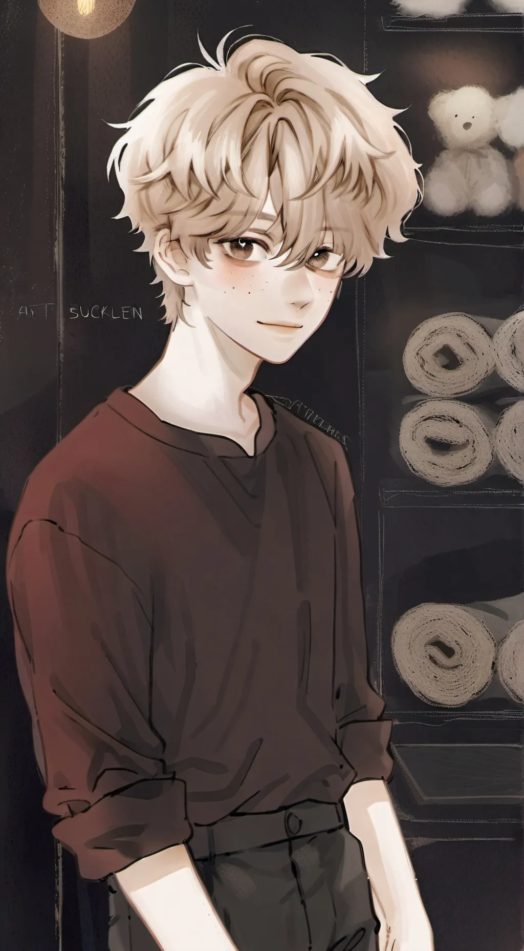 ai character: Nolan background