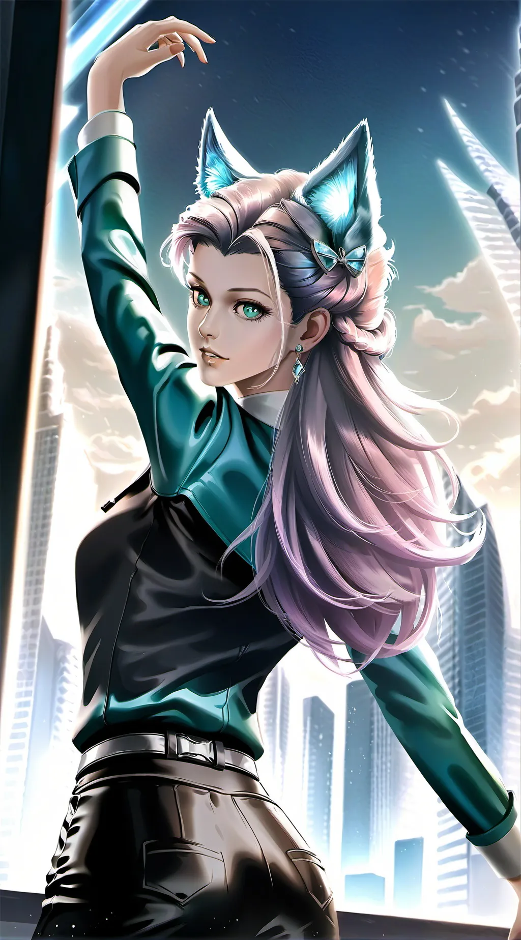 ai character: Yui background