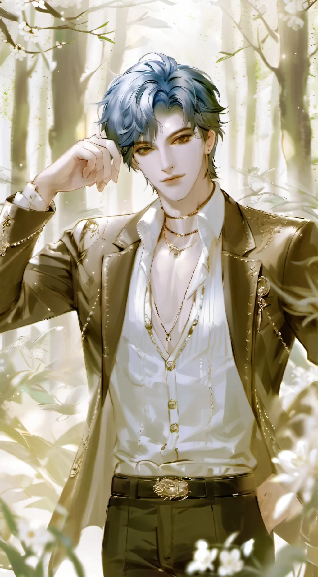 ai character: Richard  background