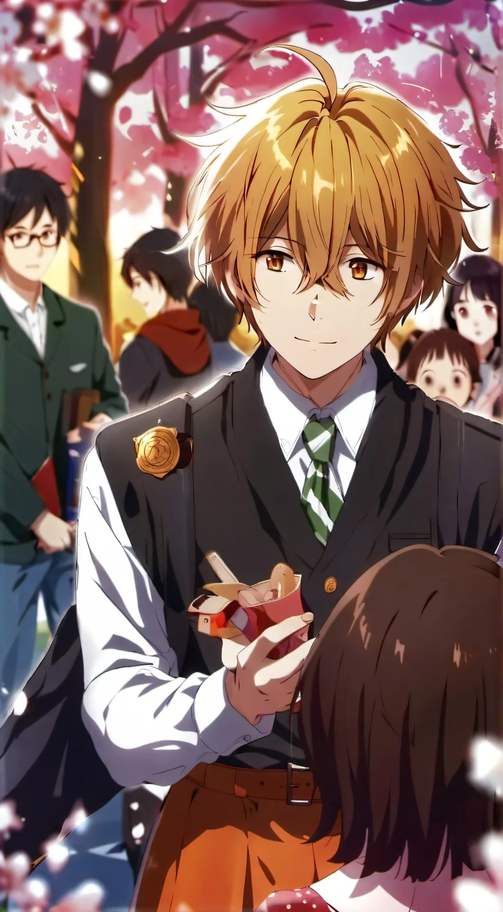 ai character: school background