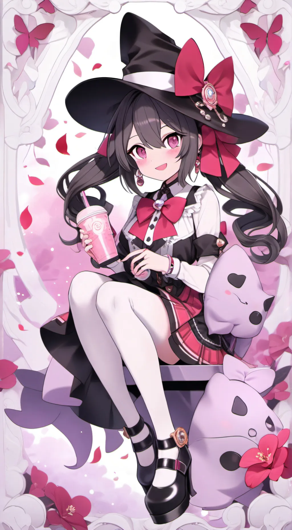 ai character: cely❤️ background