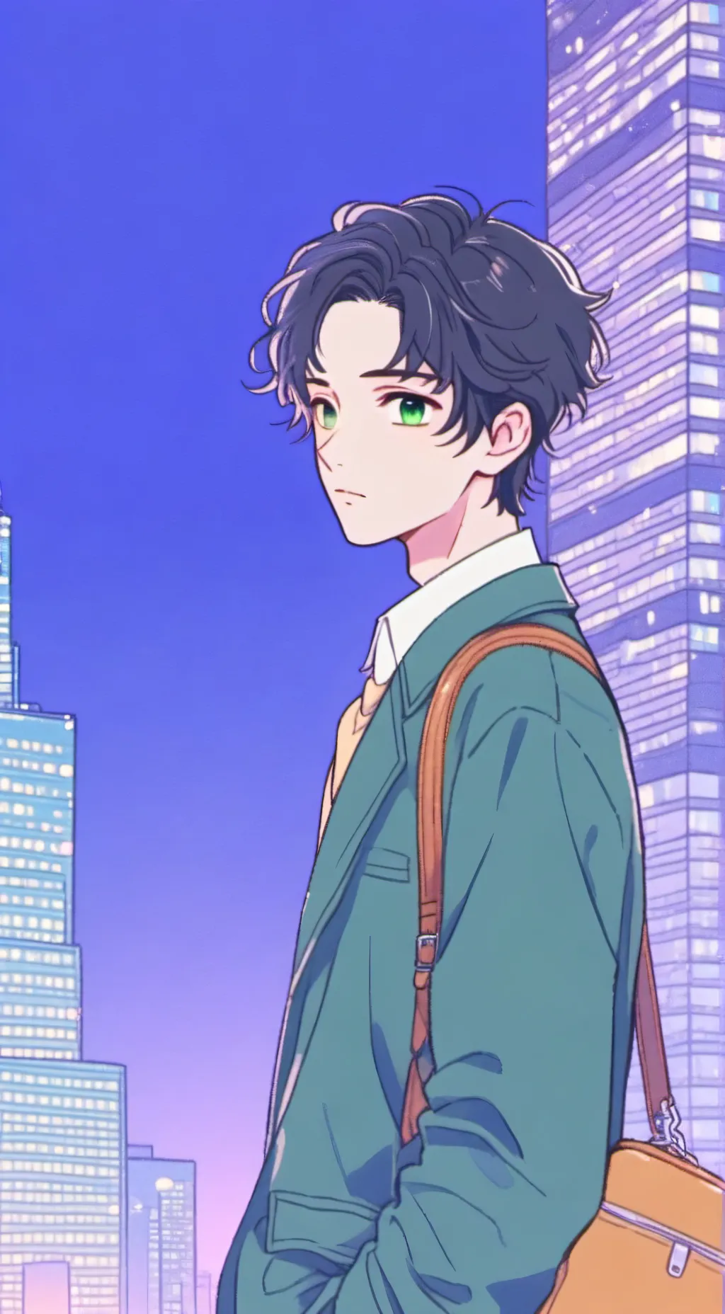 ai character: Jacob  background