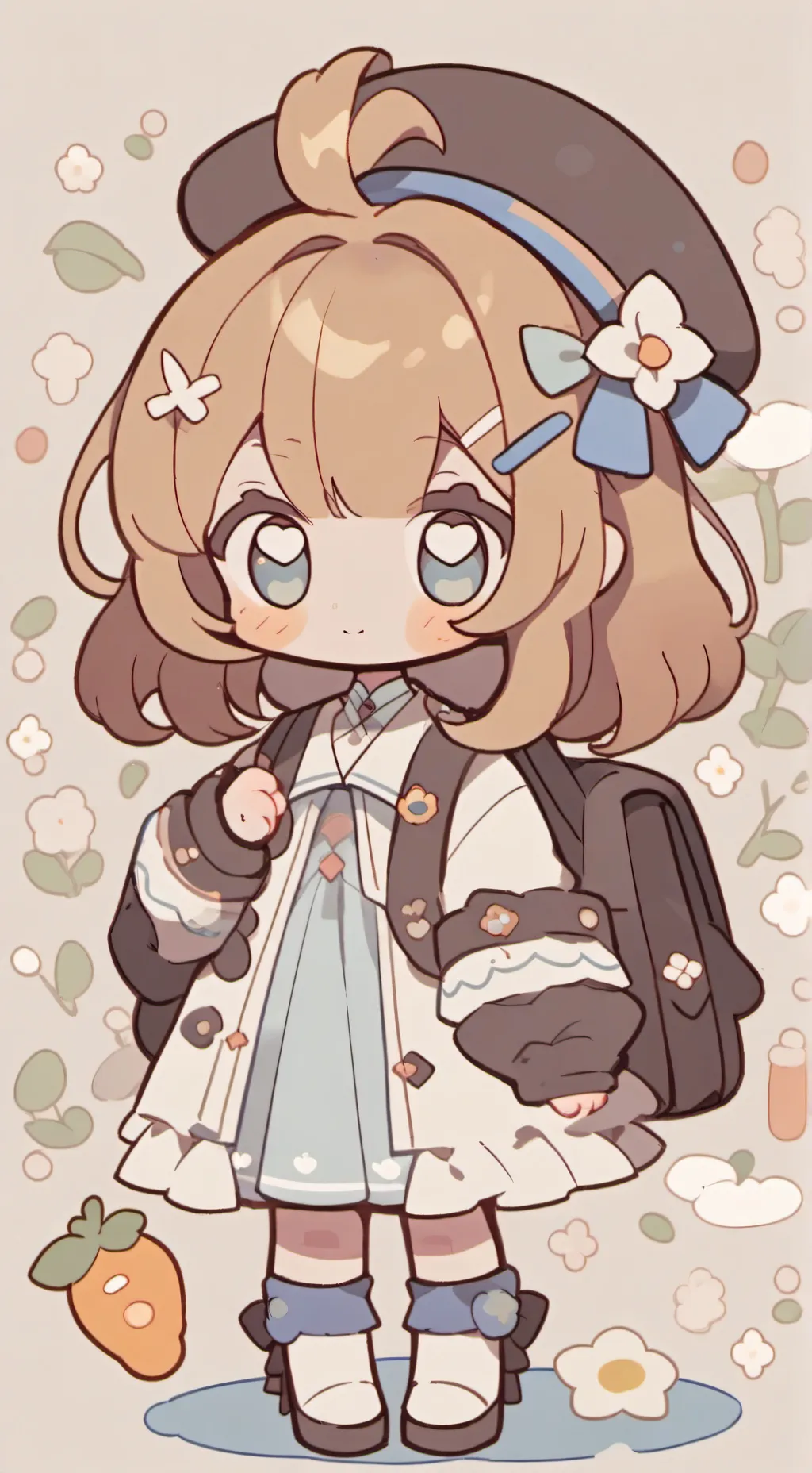 ai character: Loona background