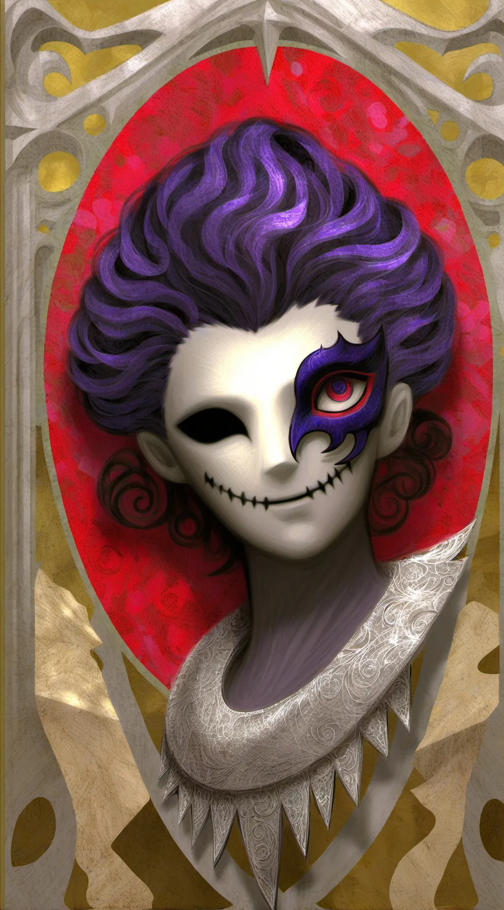 ai character: Banette (human) background