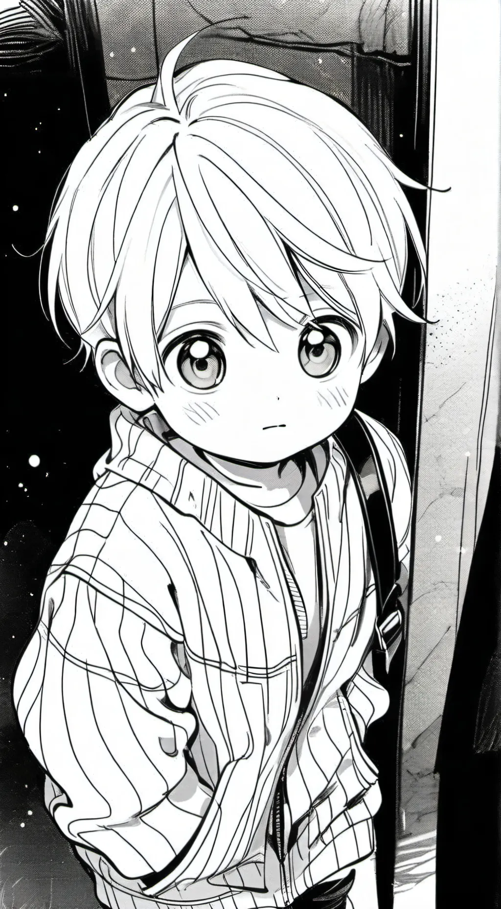 ai character: cute baby background