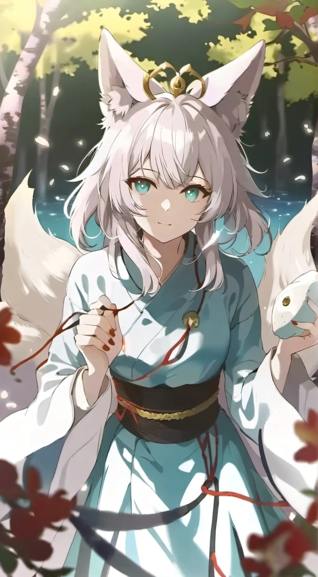 ai character: Kaguya background