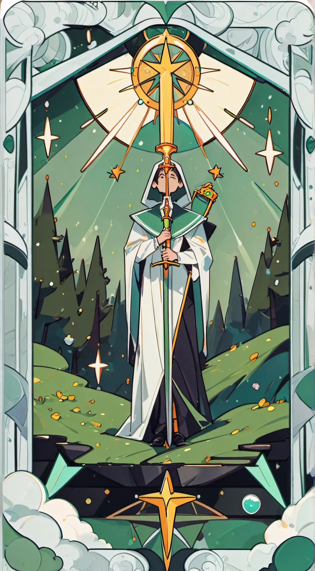 ai character: Arnold SOTM background