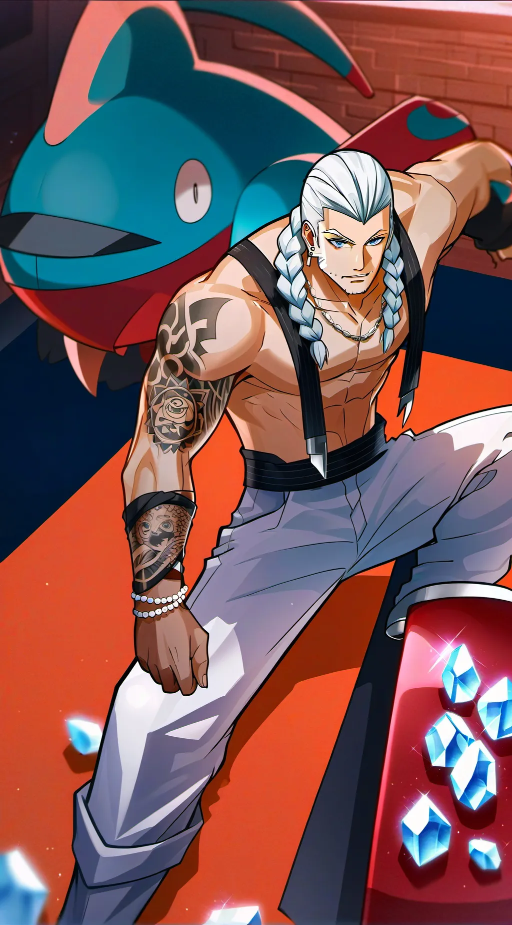 ai character: Xander background