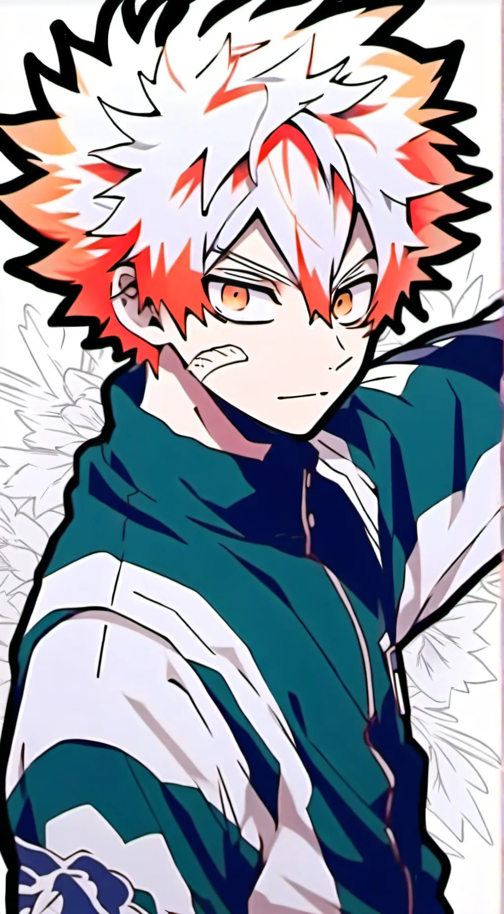 ai character: Bakugo background