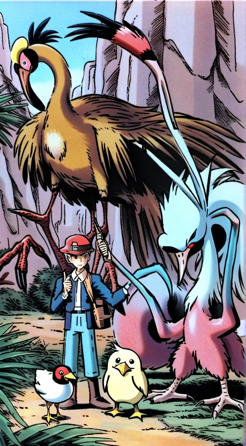 ai character: FpexPokemon background