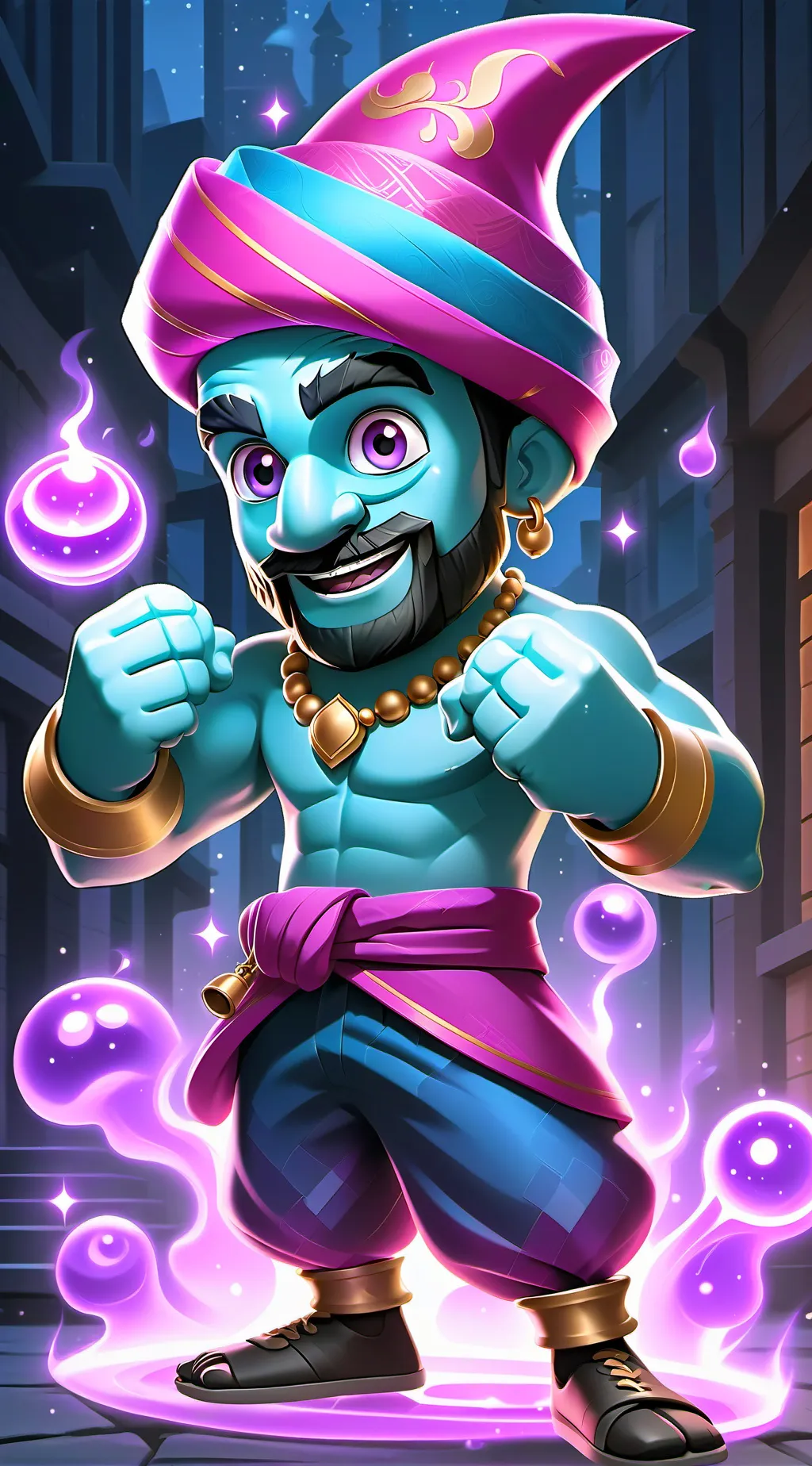 ai character: Genie background