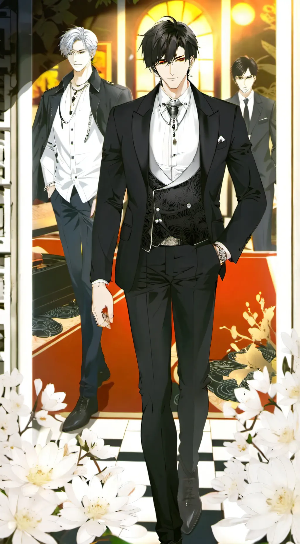 ai character: Michael  background