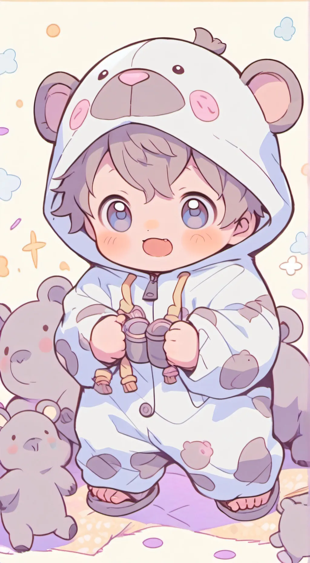 ai character: Baby nosu background