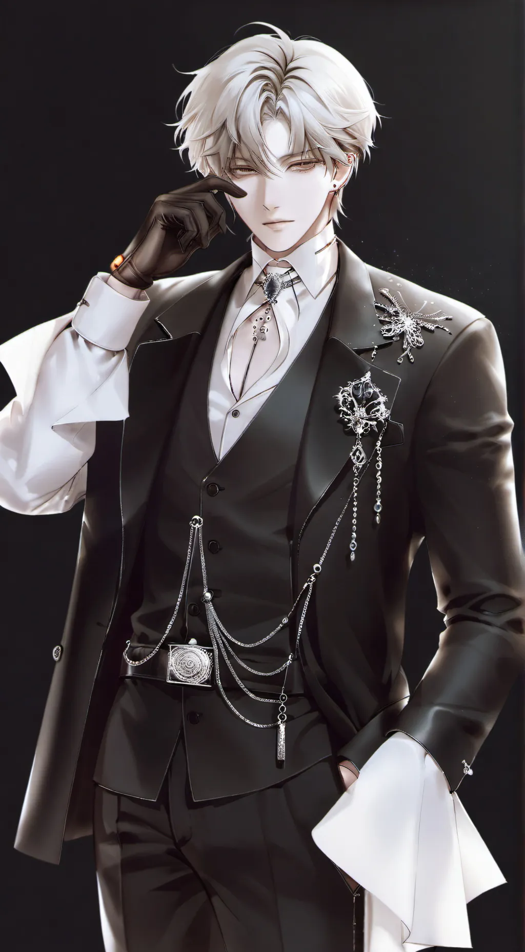 ai character: Ash background