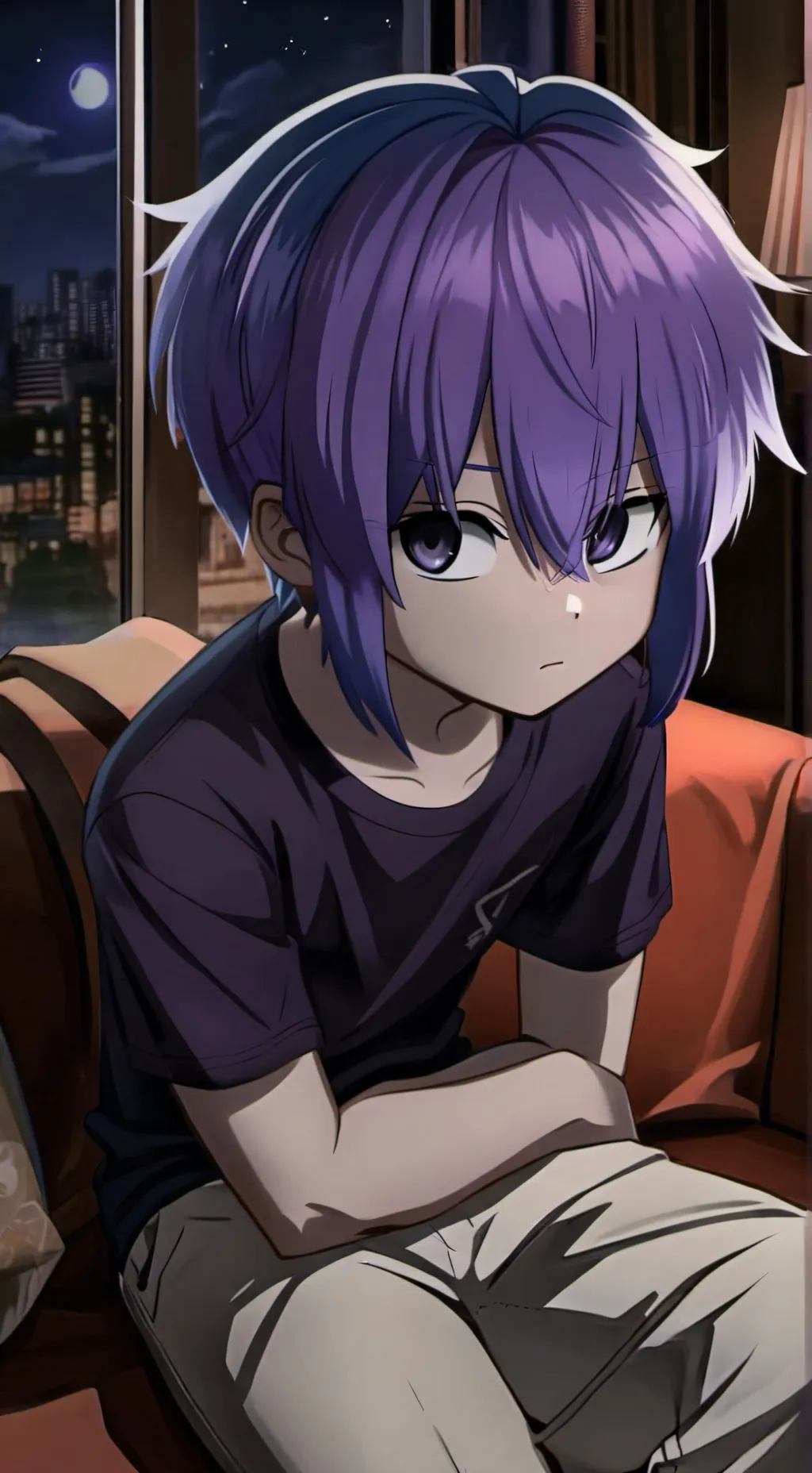 ai character: (Shota) Tsuchi background