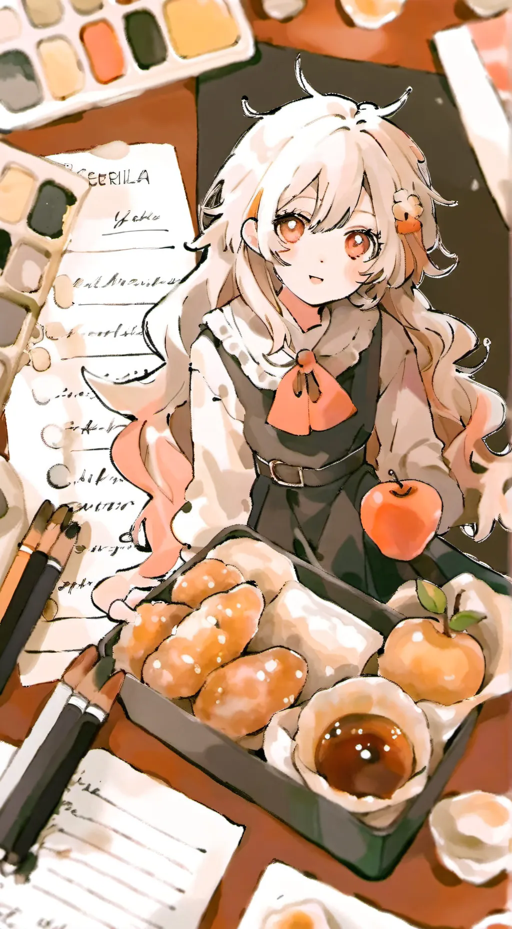 ai character: FPE × Kny!!  background