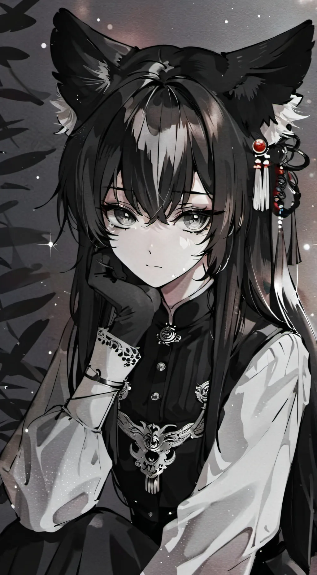 ai character: Luna background