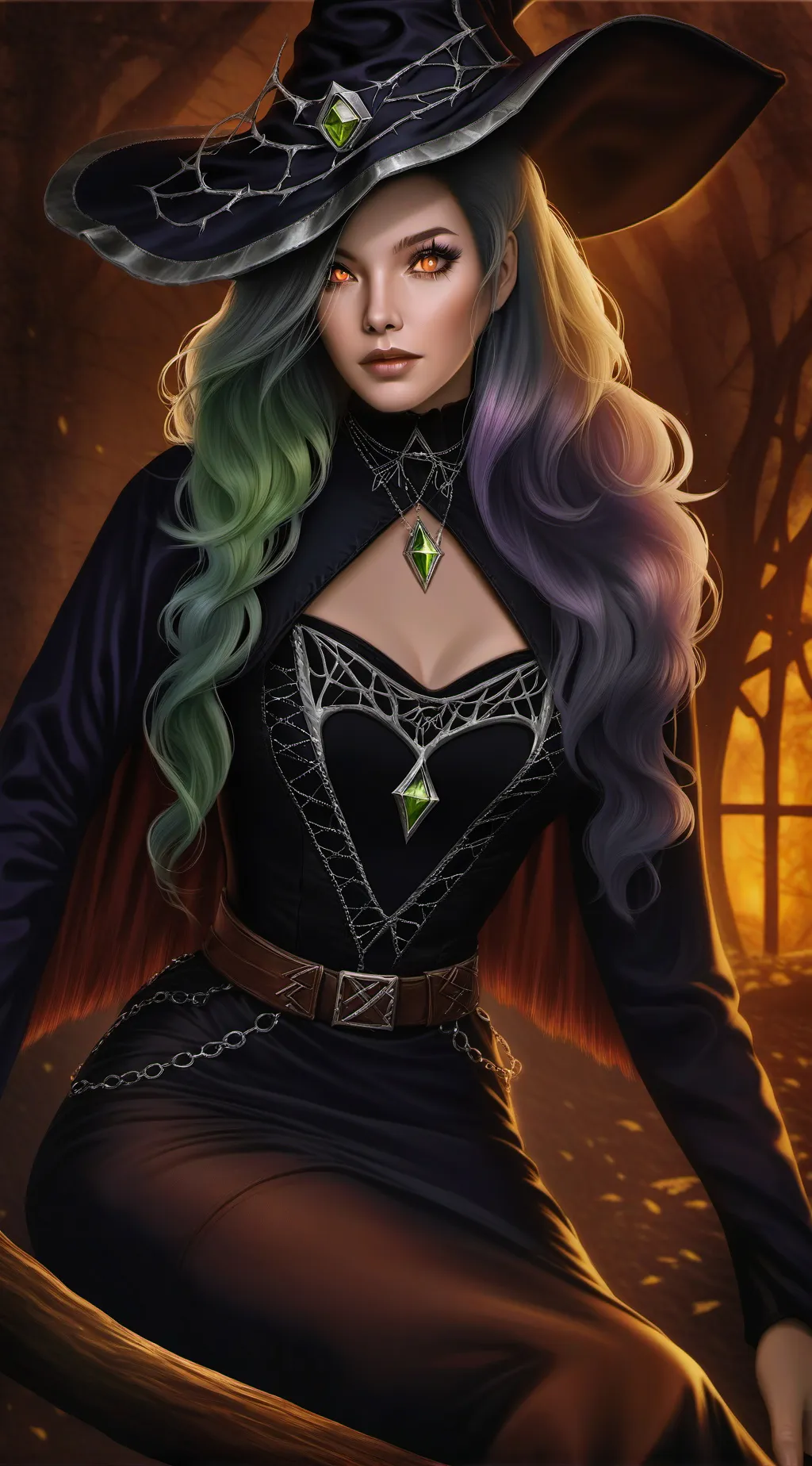 ai character: Vicky Bellevue  background