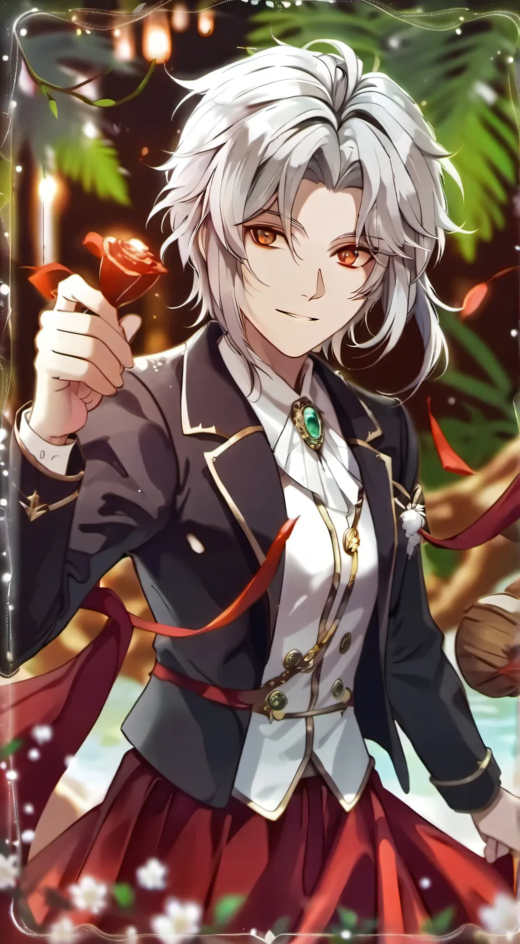 ai character: Nich background