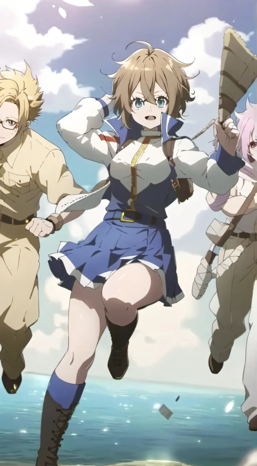 ai character: teleport to mha background