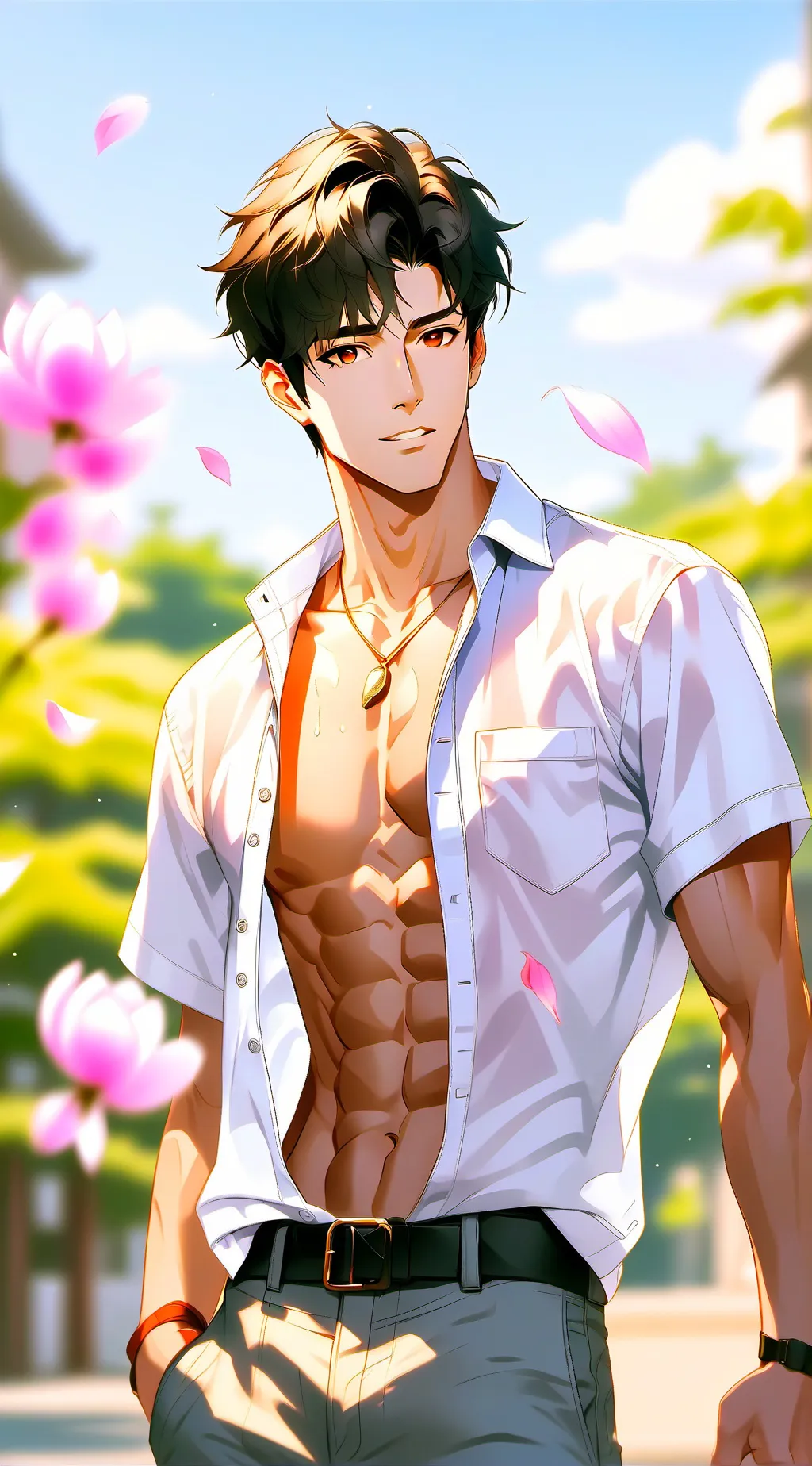 ai character: James Hawking background