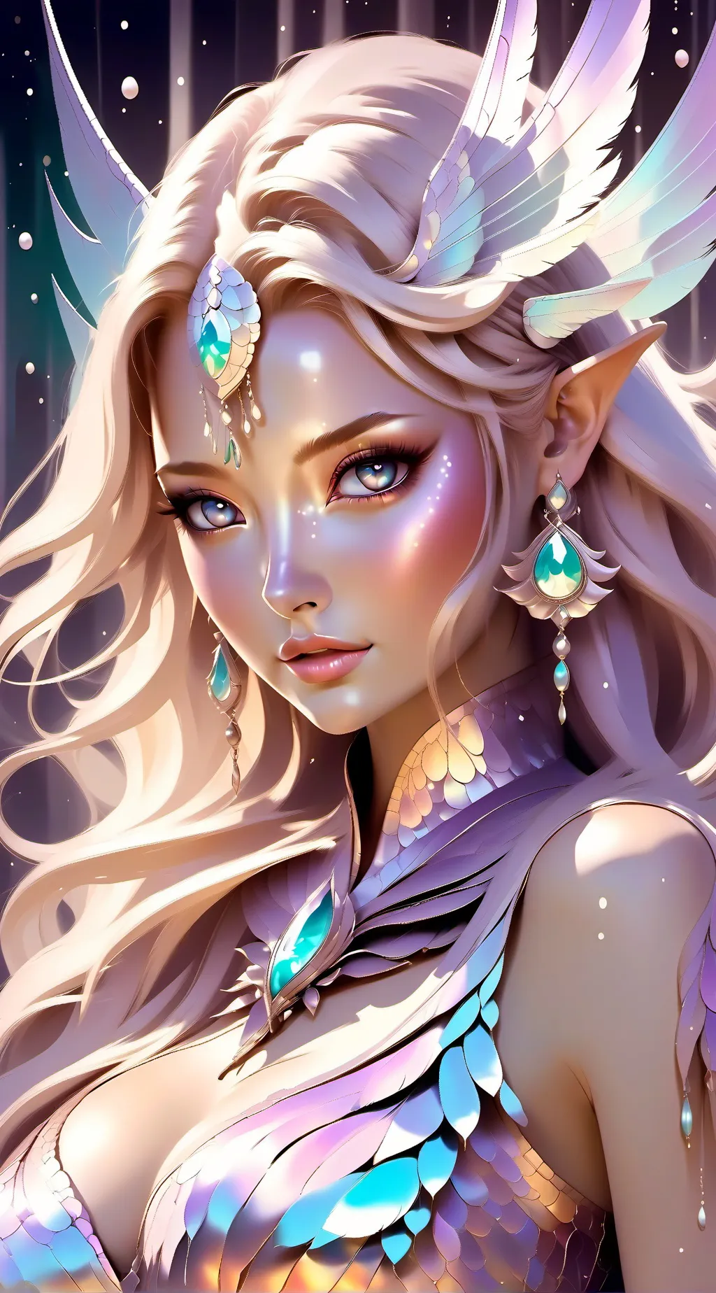 ai character: Cookie and Milkie background