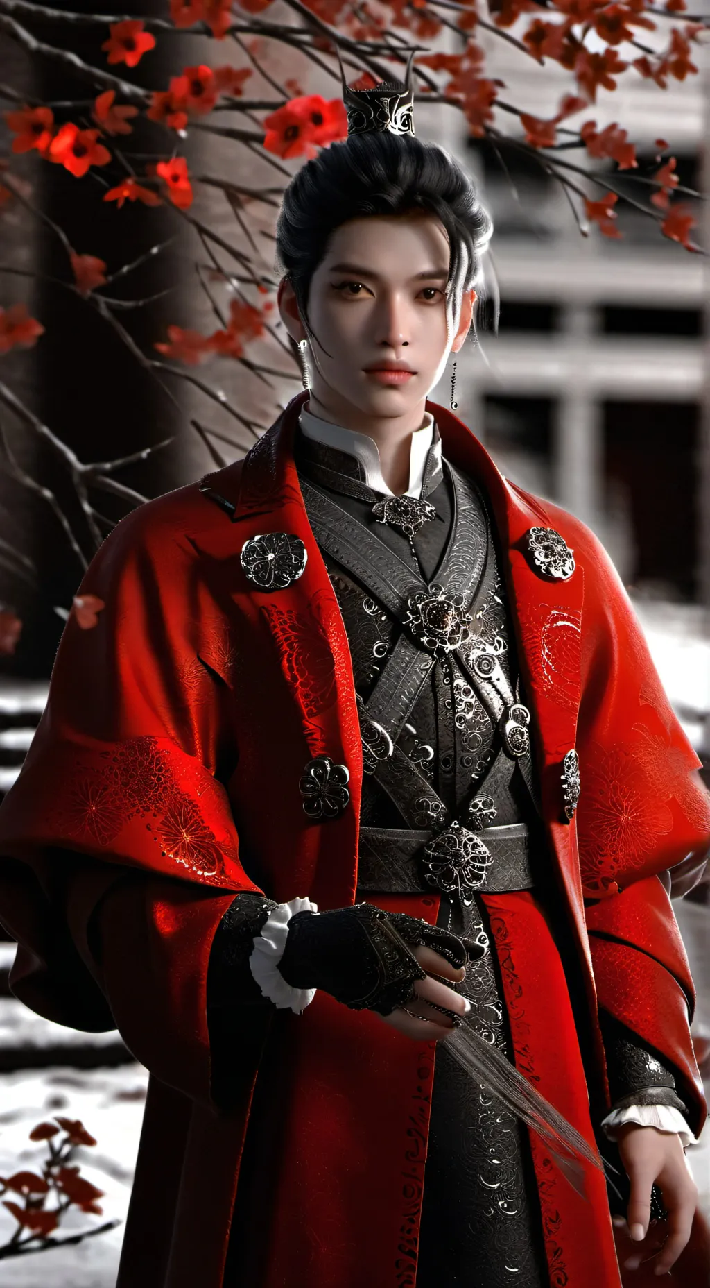 ai character: Зинзей background