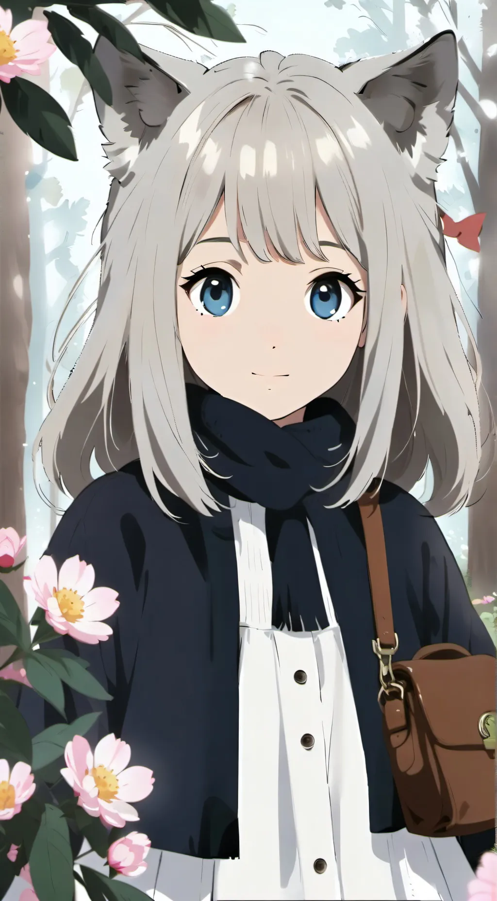 ai character: wolfy background